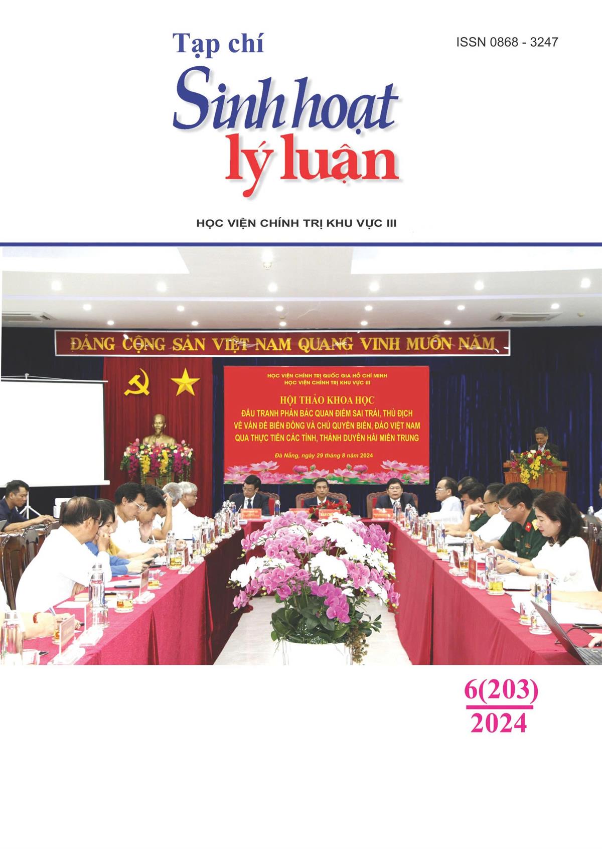 Mục lục TCSHLL số 6(203), 2024