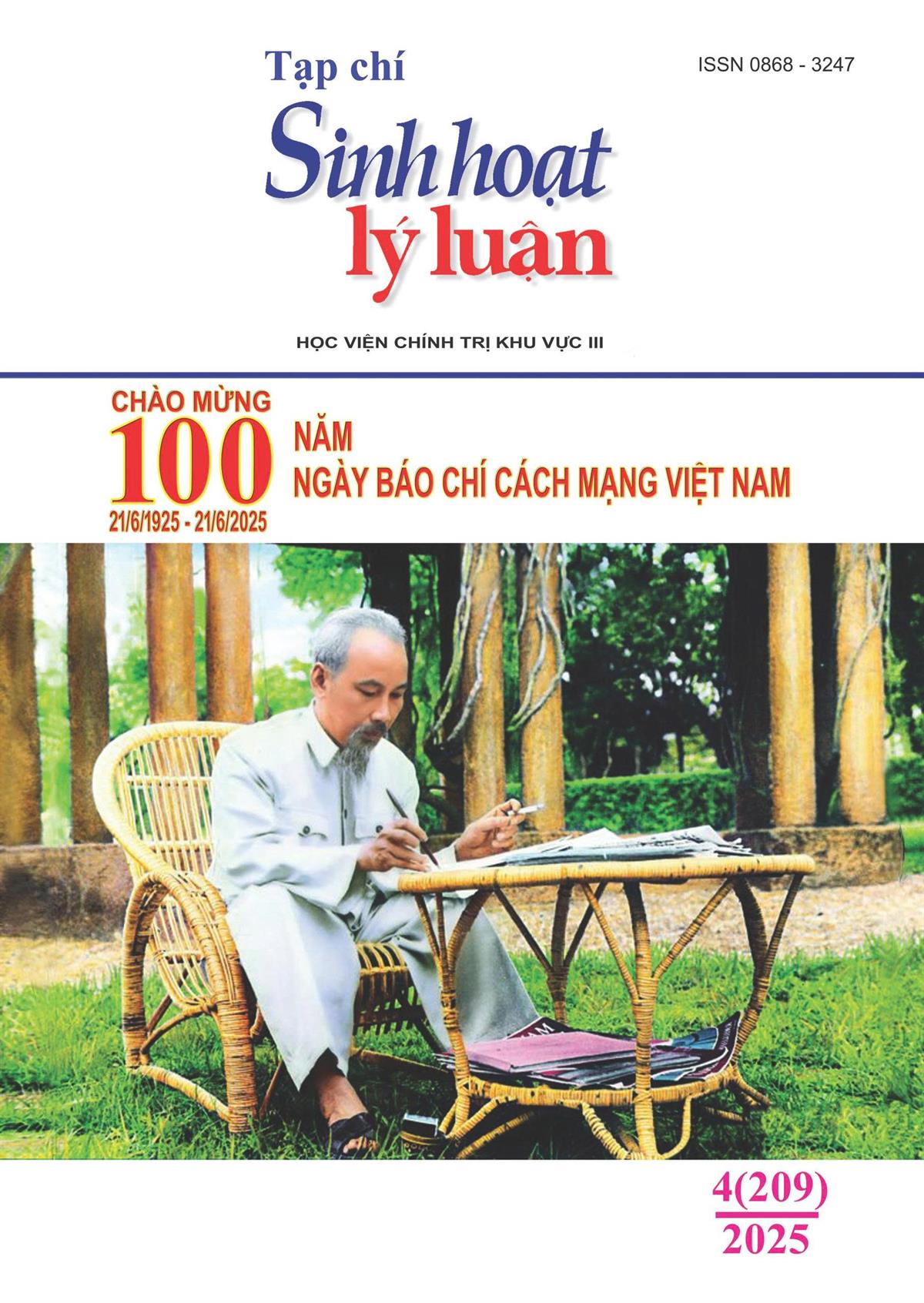 Mục lục TCSHLL số 4(209), 2025