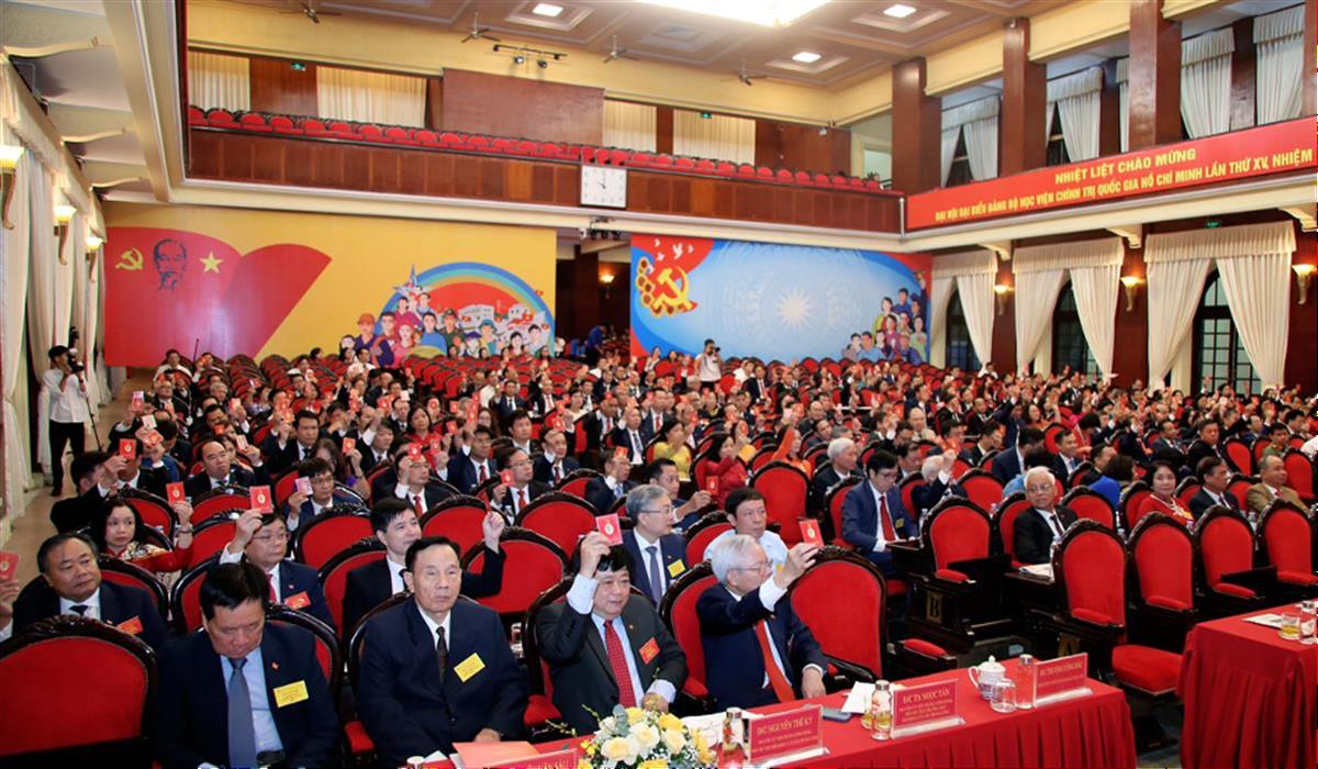 Phiên thứ ba Đại hội đại biểu Đảng bộ Học viện Chính trị quốc gia Hồ Chí Minh lần thứ XV, nhiệm kỳ 2025-2030