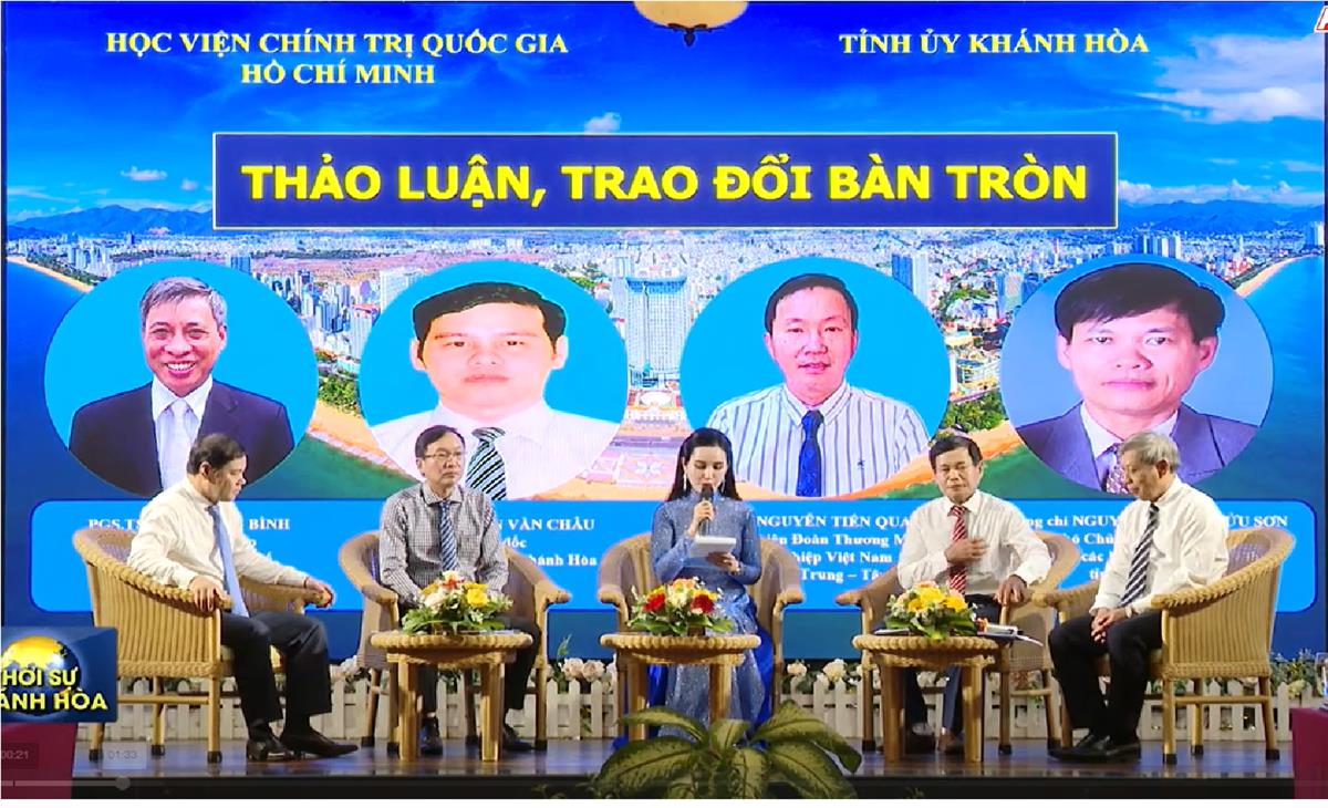 Hội thảo khoa học: “Nhiệm vụ và giải pháp trọng tâm để xây dựng tỉnh Khánh Hoà trở thành thành phố trực thuộc Trung ương vào năm 2030”
